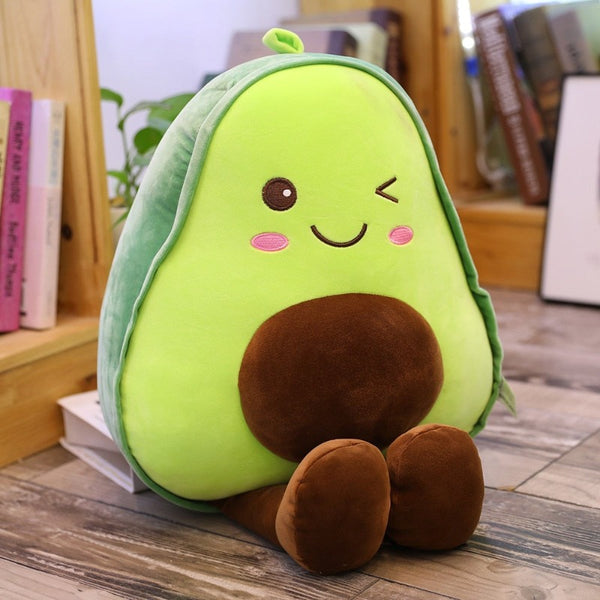 Plush avocado sale pillow