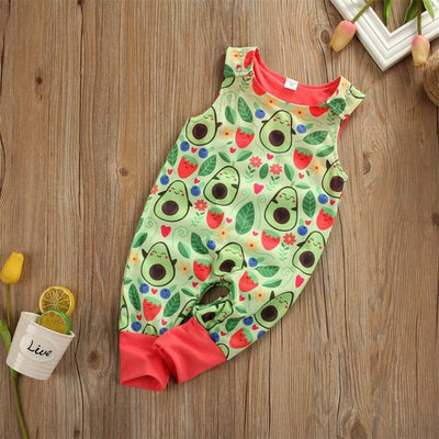 One Piece Romper Avocado Outfit