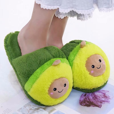 Women Flip Flop Avocado Slippers