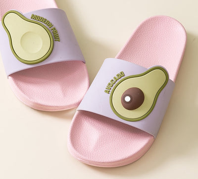 Womens Avocado Slipper Slide Sandals