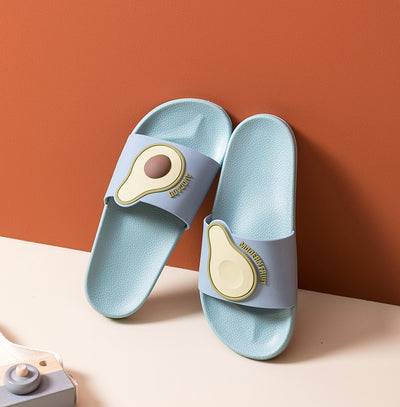 Womens Avocado Slipper Slide Sandals