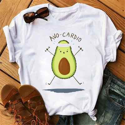 Ladies Avocado Casual T-Shirt