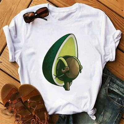 Ladies Avocado Casual T-Shirt