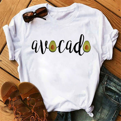 Ladies Avocado Casual T-Shirt