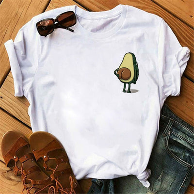 Ladies Avocado Casual T-Shirt