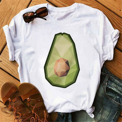 Ladies Avocado Casual T-Shirt