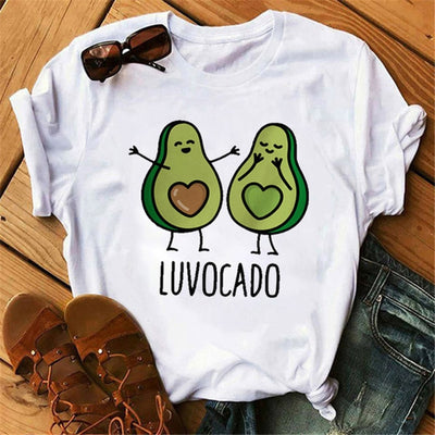 Ladies Avocado Casual T-Shirt