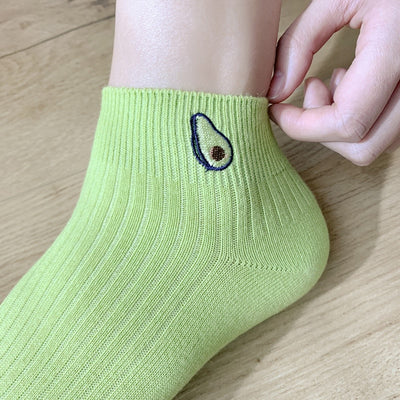 Womens Casual Cotton Breathable Socks