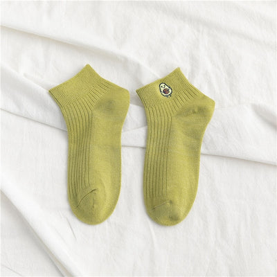 Womens Casual Cotton Breathable Socks