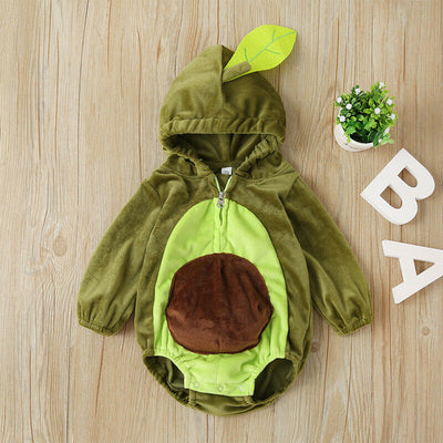 6-24M Warm Winter Avocado Baby Costume