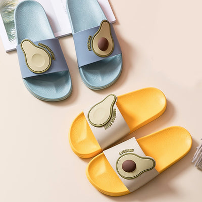 Womens Avocado Slipper Slide Sandals