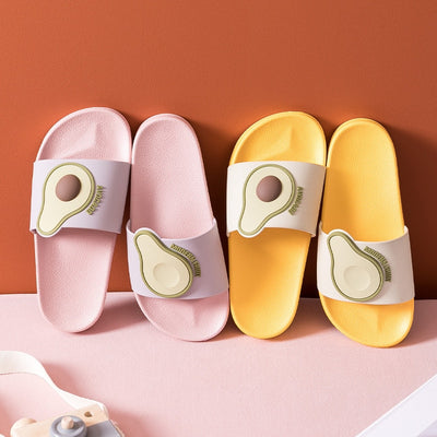 Womens Avocado Slipper Slide Sandals