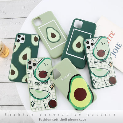 Cute Avocado Phone Case For iPhone