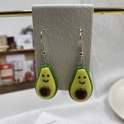 Cute Avocado Drop Earring