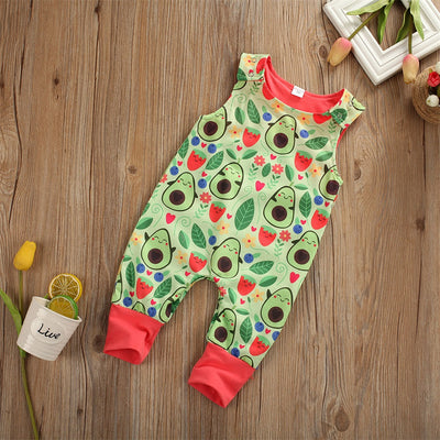 One Piece Romper Avocado Outfit