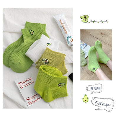 Womens Casual Cotton Breathable Socks