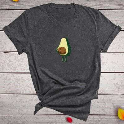 Polyester Avocado Tshirt Top