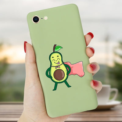 iphone kawaii Avocado Phone Case