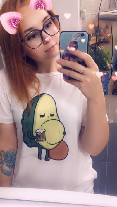 Women's Avocado Tee Top