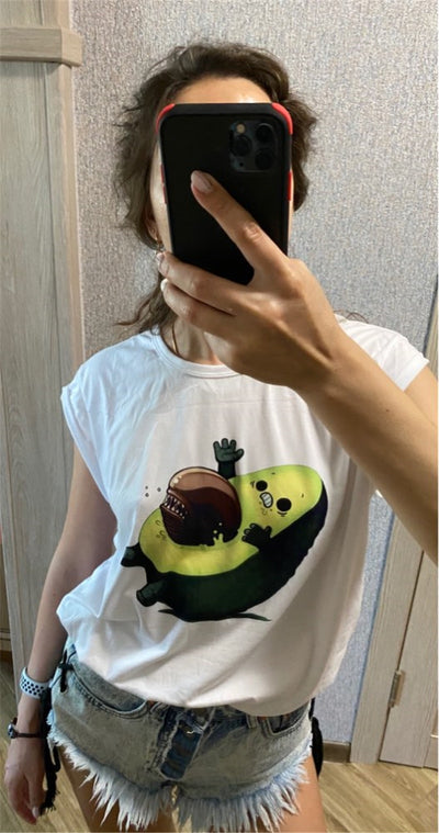 Women's Avocado Tee Top