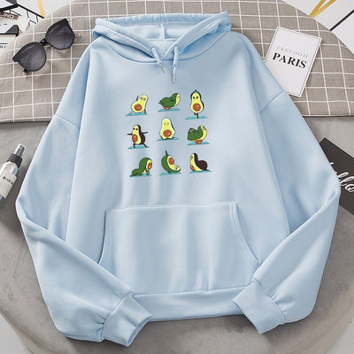 Avocado Winter Sweatshirt Ladies