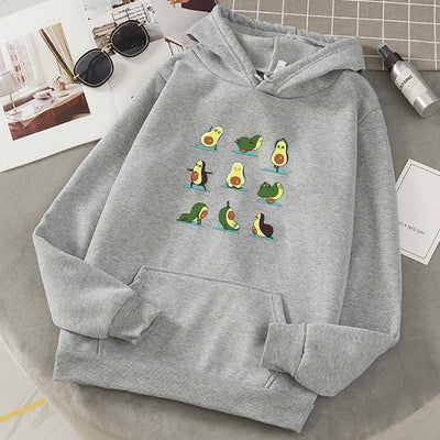 Avocado Winter Sweatshirt Ladies