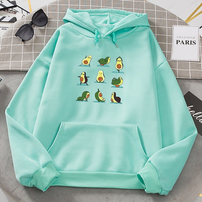 Avocado Winter Sweatshirt Ladies