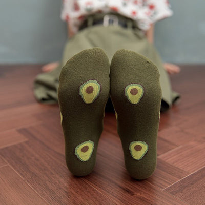 New Summer Avocado Ankle Socks