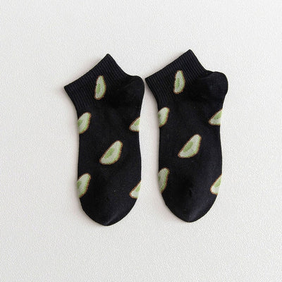 New Summer Avocado Ankle Socks