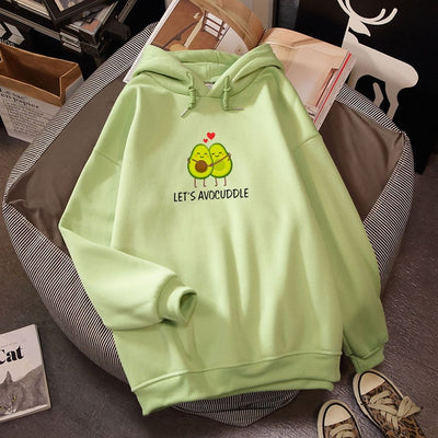 Lets Avocuddle Pullover with hood