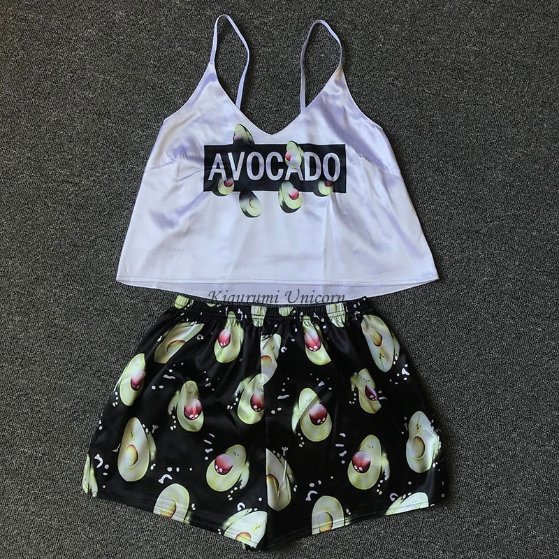 Avocado Print Pyjama Pants - P510384 - Fashion Wholesaler l Australia