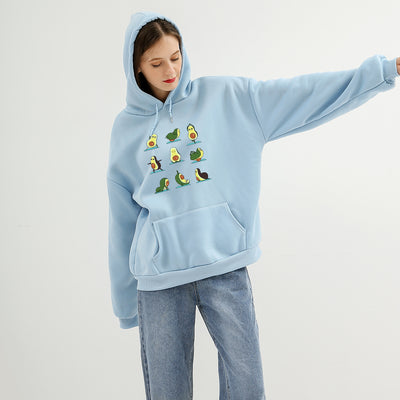 Avocado Winter Sweatshirt Ladies