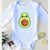 Newborn to Toddler Boys Avocado Jumpsuit