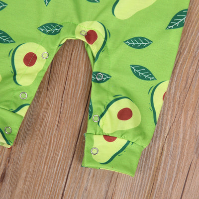 Newborn Baby Avocado Playsuit Costume Clothing