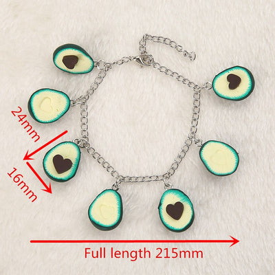 Womens Avocado Bracelet