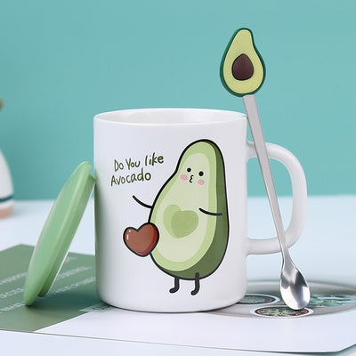 Advocado Coffee Tea Mug Cup