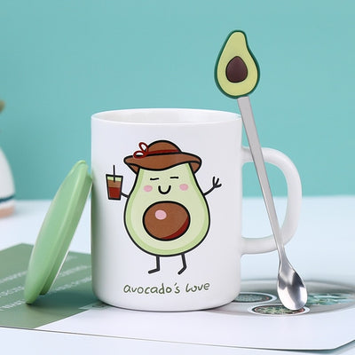 Advocado Coffee Tea Mug Cup