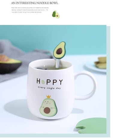 Advocado Coffee Tea Mug Cup